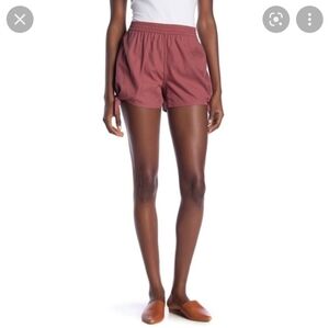 Madewell side tie shorts